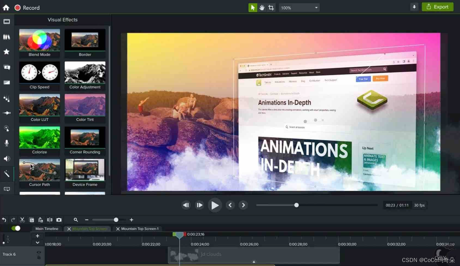 Camtasia Studio2023mac电脑最新屏幕录制编辑工具