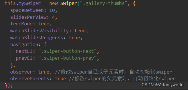 vue中Swiper动态渲染swiper-slide后轮播图呆滞划不动的问题