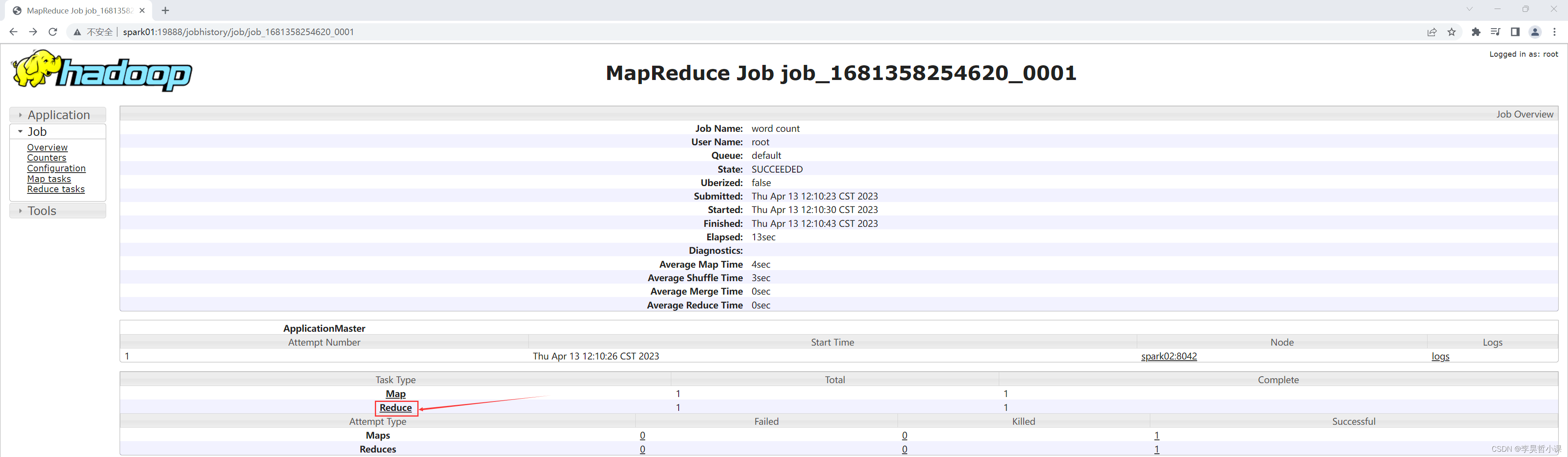 hadoop histotryserve