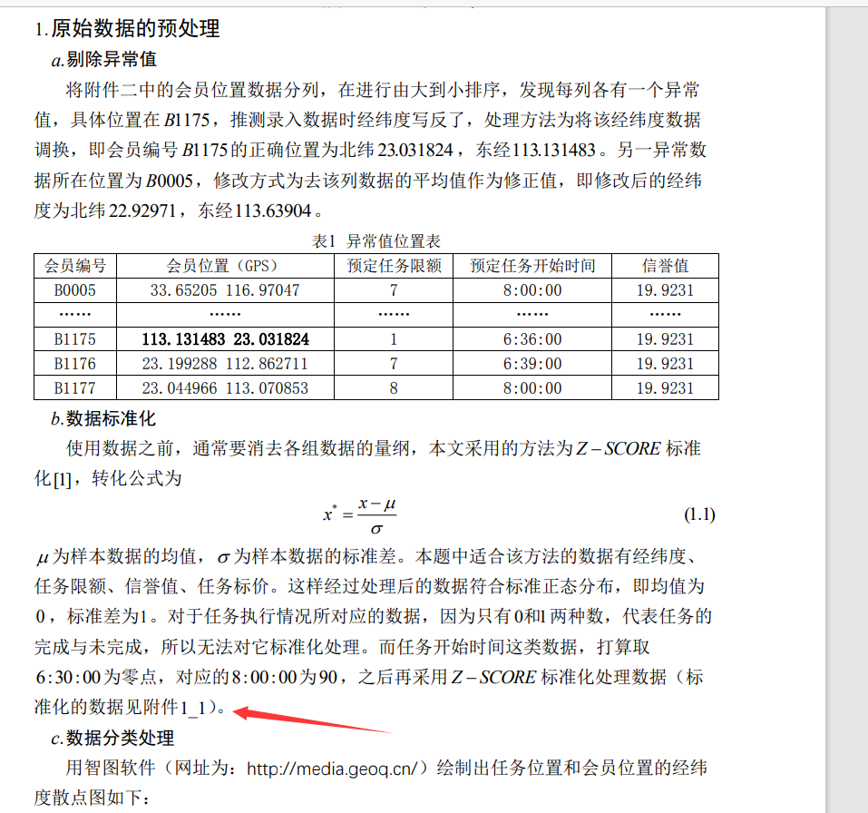 数学建模论文中应注意的点