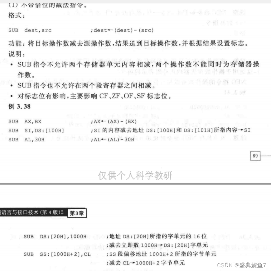 算数运算指令_inc sub-CSDN博客