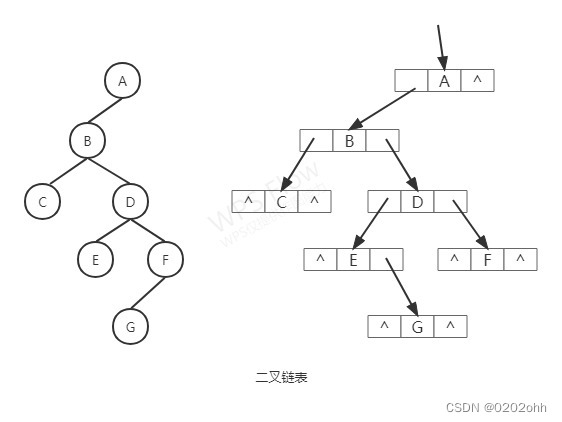 二叉链表