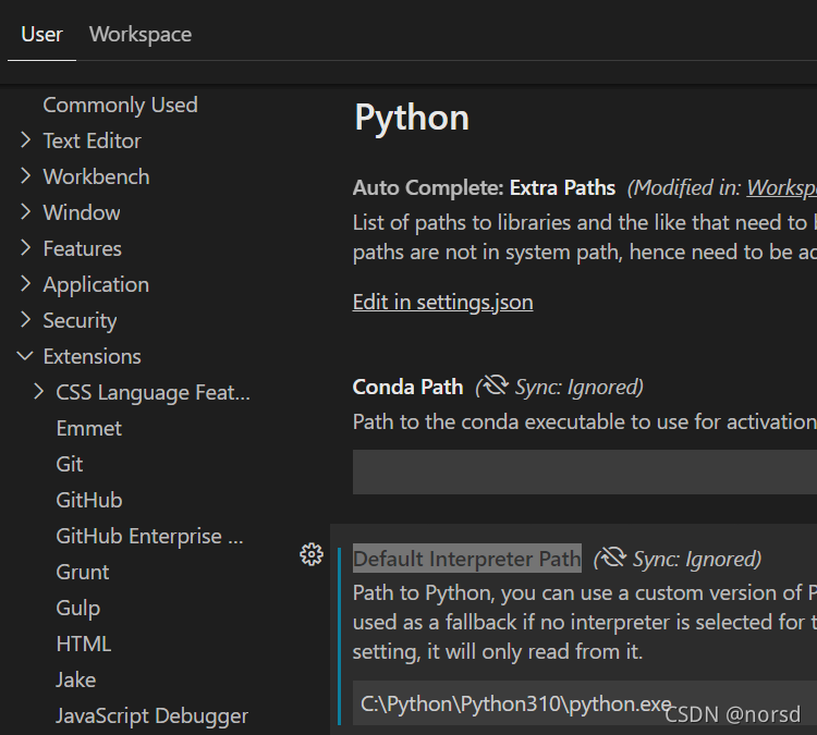 VSCODE 改变Python版本到3.10_vscode选择python版本-CSDN博客
