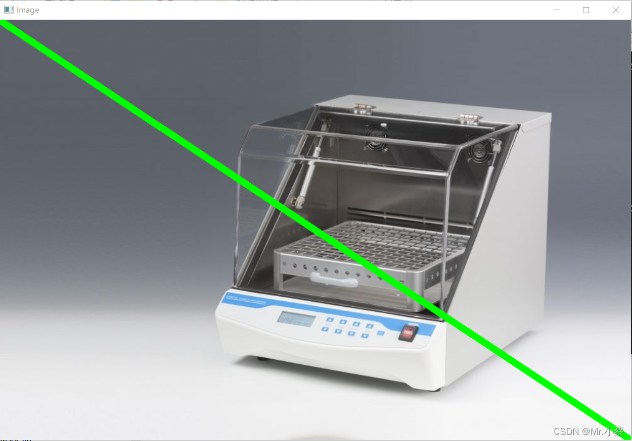 Python OpenCV cv2.line()用法及代码示例-CSDN博客