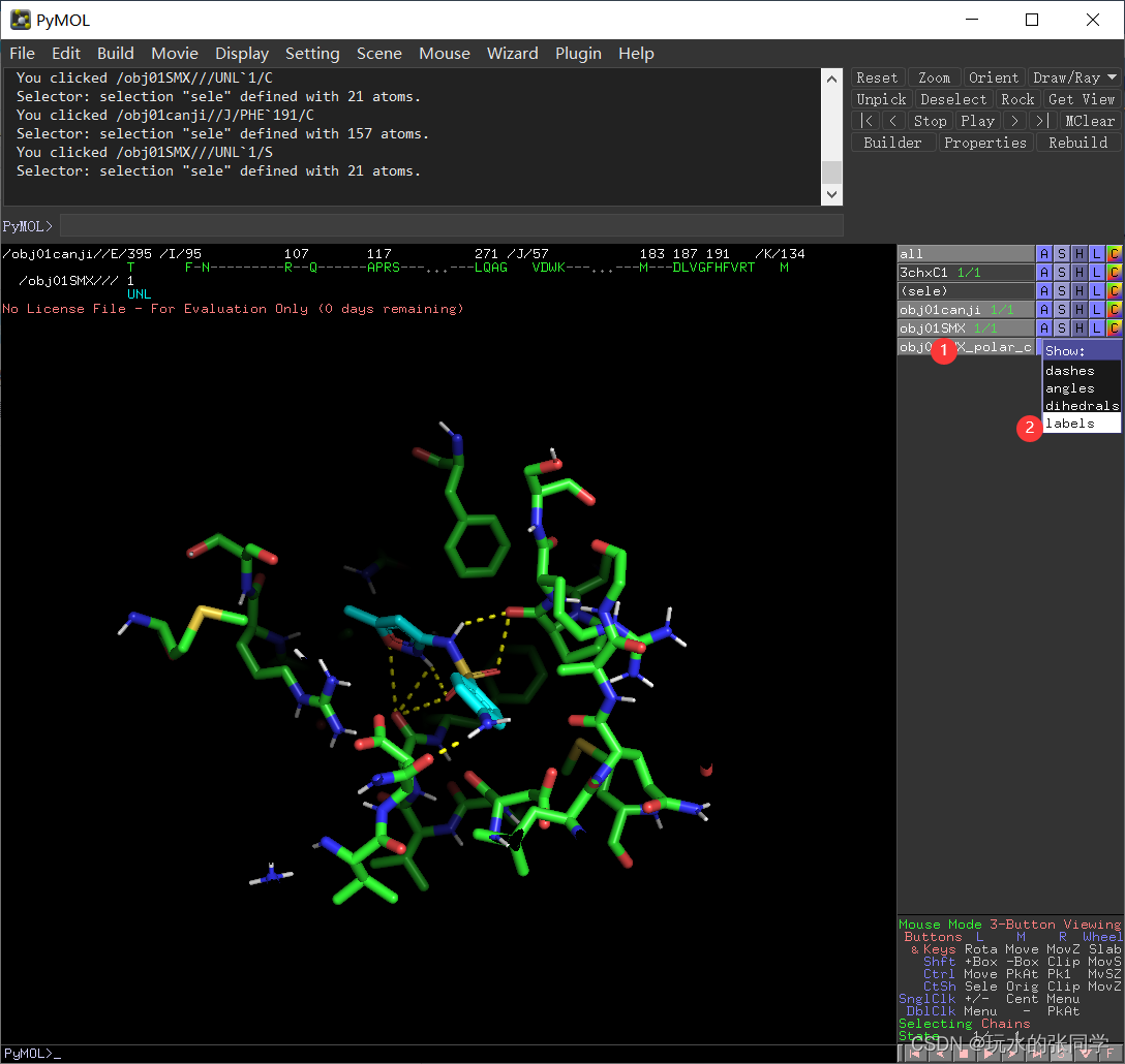 Pymol Overlay PyMOL渲染_玩水的张同学-CSDN博客