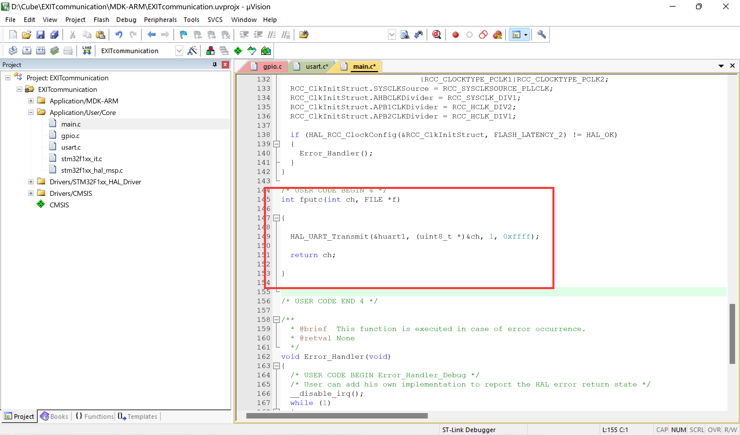 HAL库中断方式进行串口通信_hal库怎么清空接收数据缓存-CSDN博客