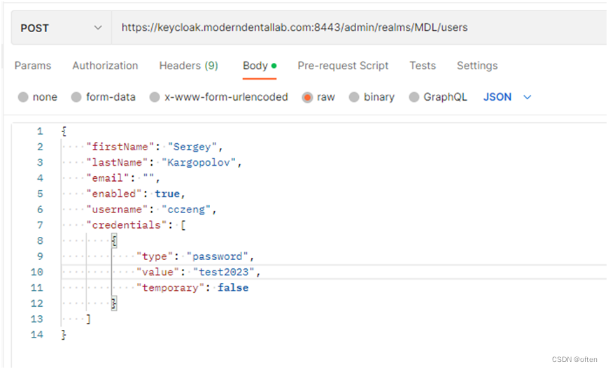 KeyCloak API调用配置_keycloak 获取token调用接口CSDN博客