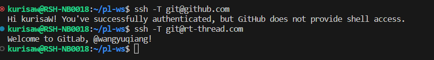 【版本控制】Github和Gitlab同时使用ssh