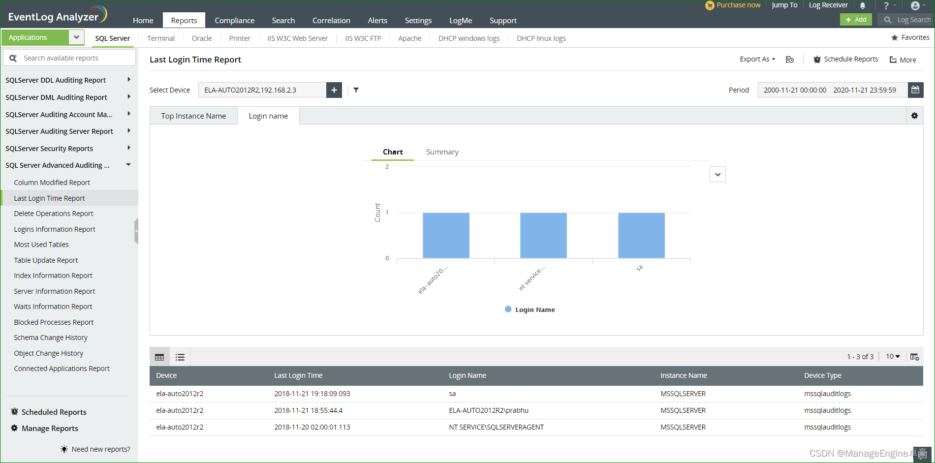 MS SQL Server 日志审核工具