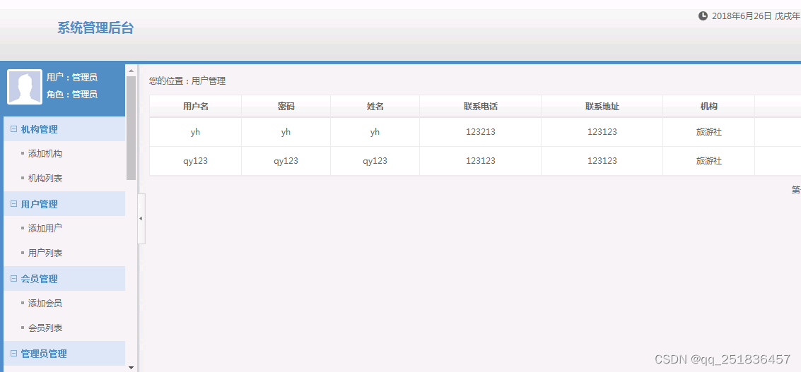 java SSM 互助旅游管理系统myeclipse开发mysql数据库springMVC模式java编程计算机网页设计