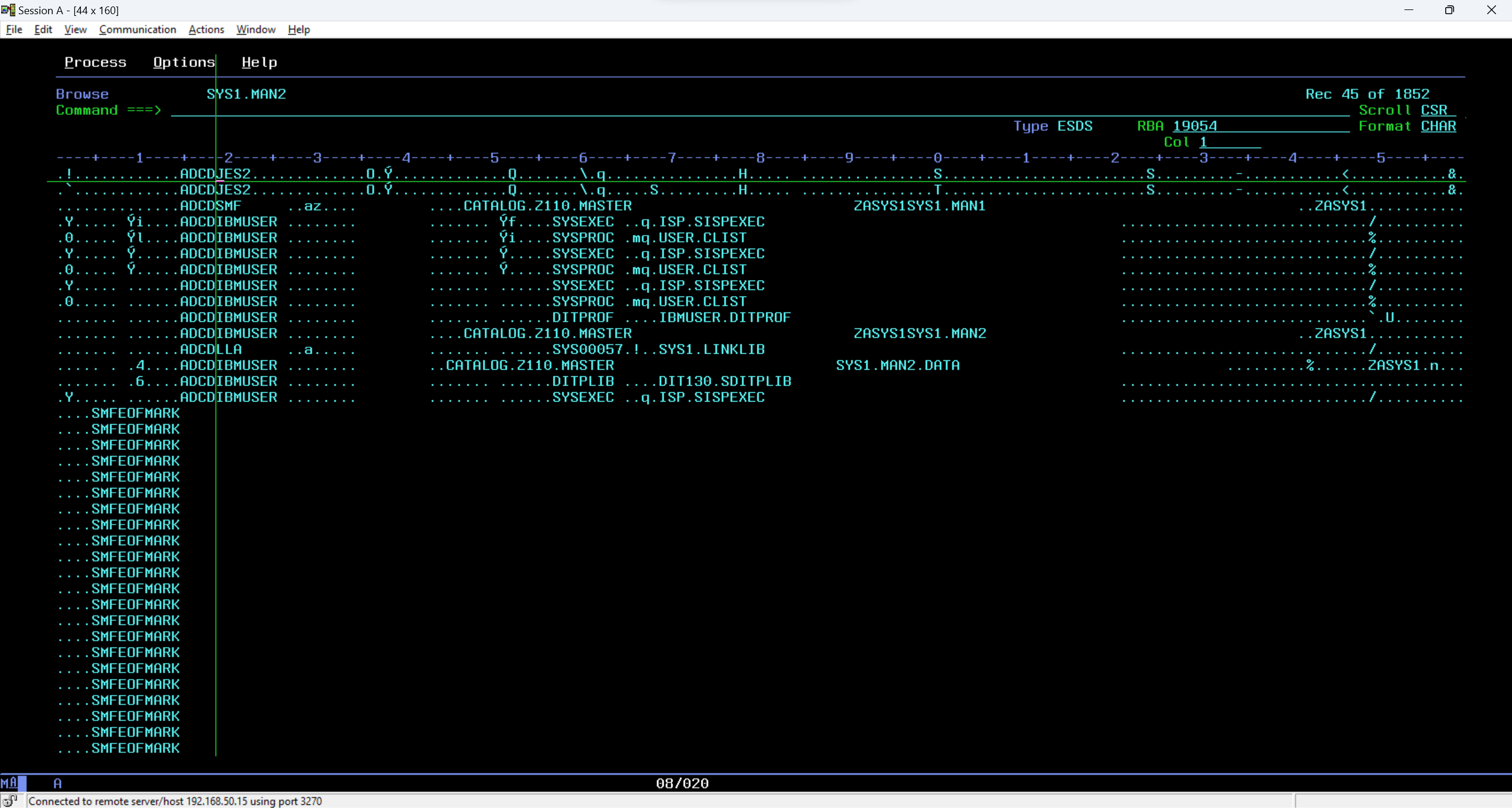 zos JESMSGLG 不显示 job steps return codes