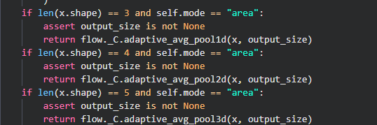 area插值即adaptive_avg_pool