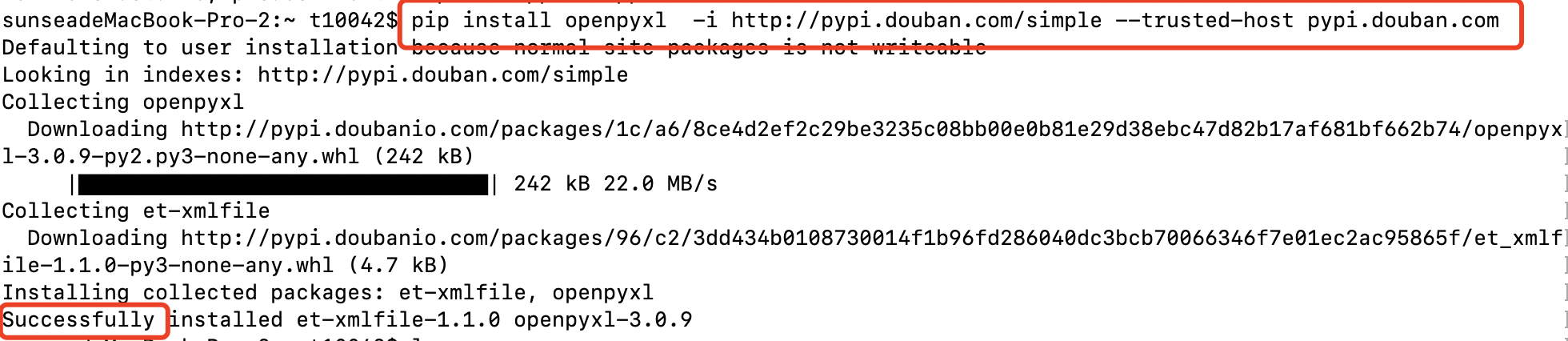 PIP安装软件报错:“ERROR: Could not install packages due to an EnvironmentError ...