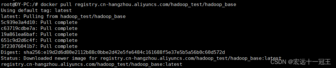 Docker快速部署Hadoop环境