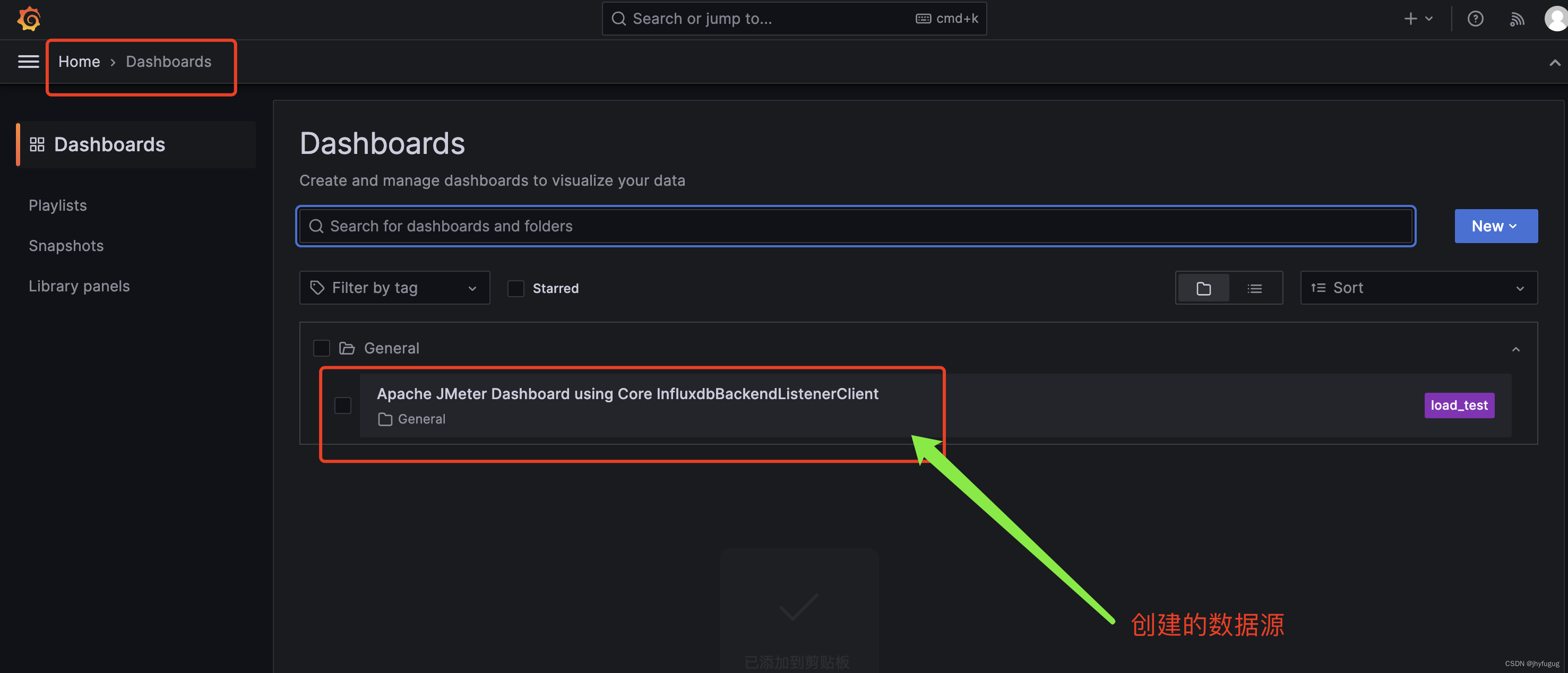 Jmeter+influxdb+Grafana+Docker 初步实践_centos docker grafana dashboardsCSDN博客