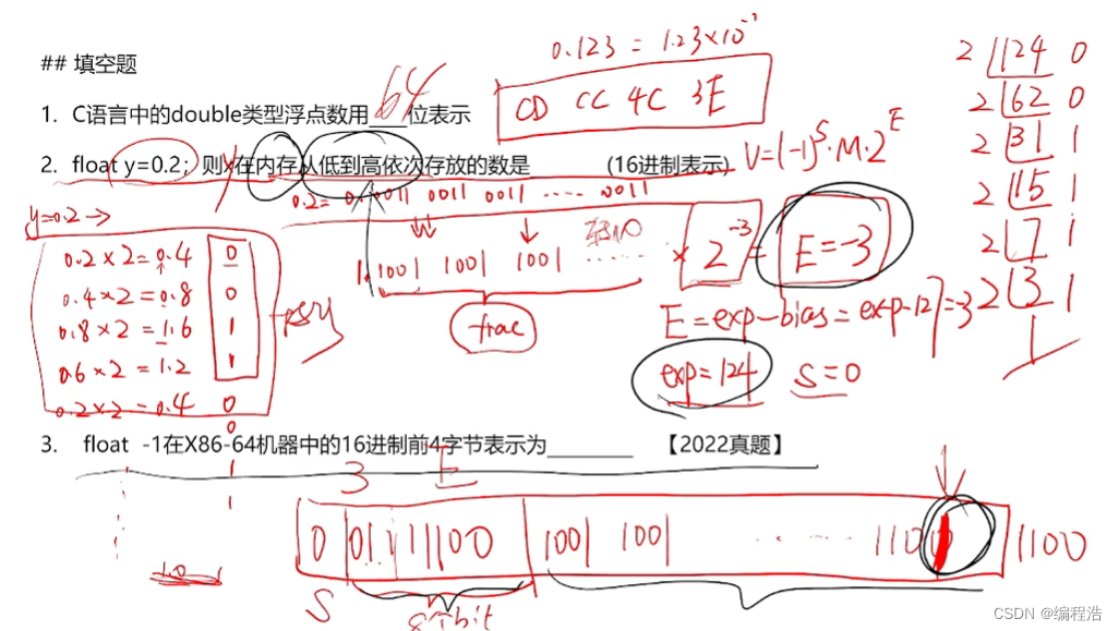 复习3-5天【80天学习完《深入理解计算机系统》】第七天