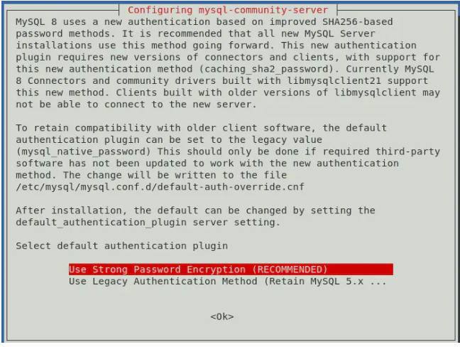 Debian安装mysql