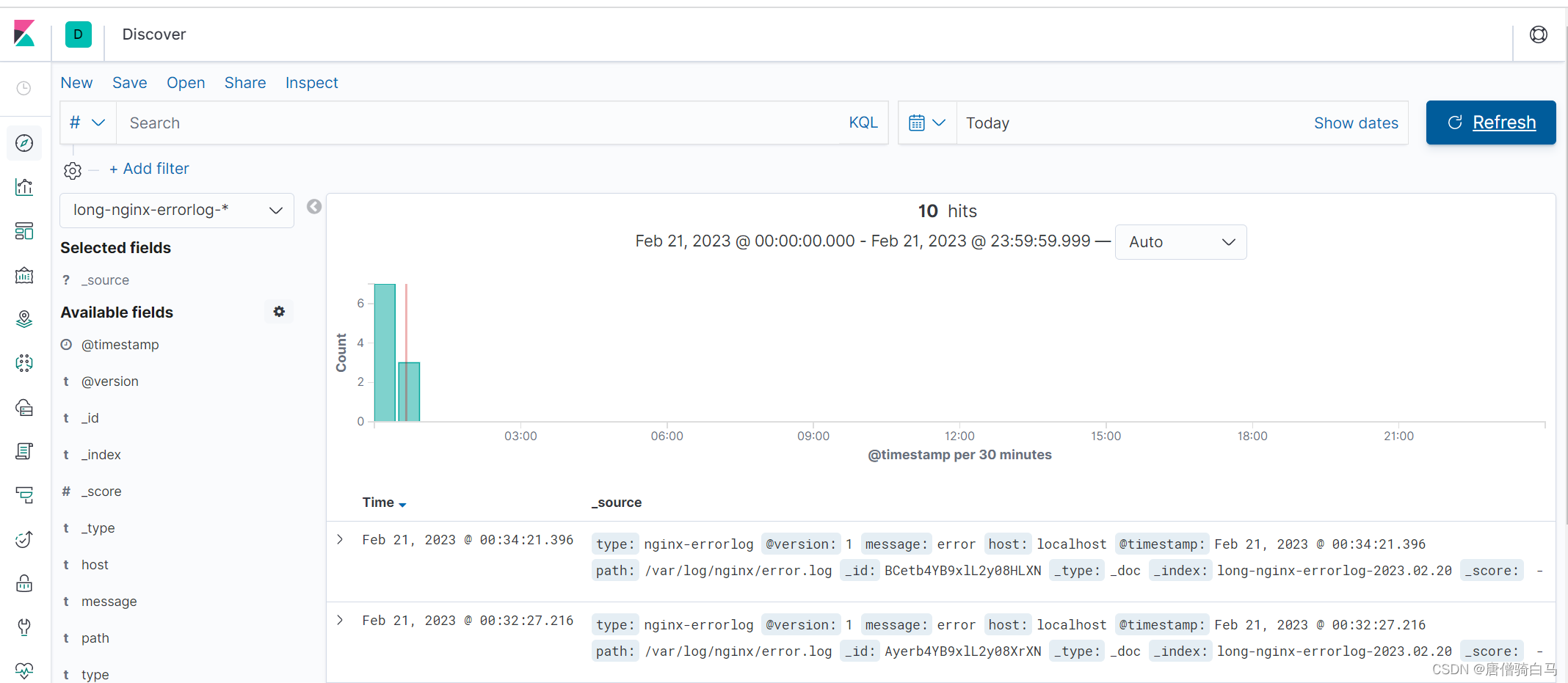 centos7 搭建ELK（elasticsearch、logstash、kibana）