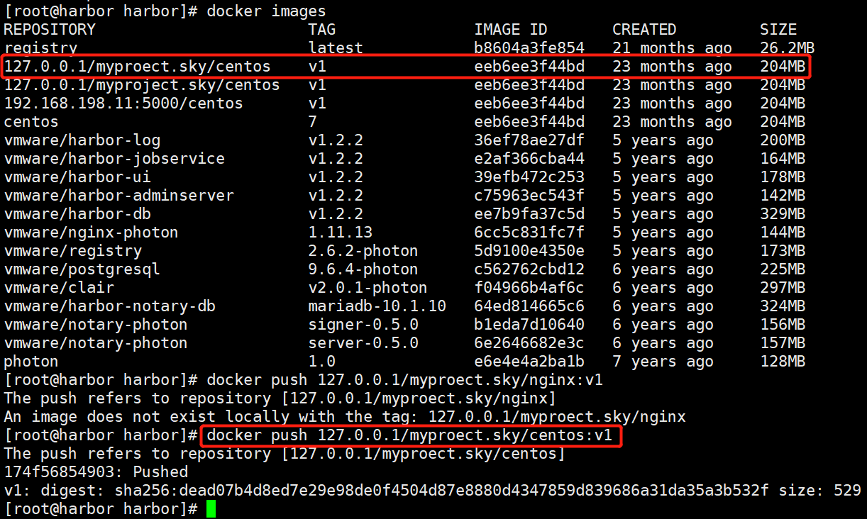 Docker容器：本地私有仓库、harbor私有仓库部署与管理_docker本地仓库-CSDN博客