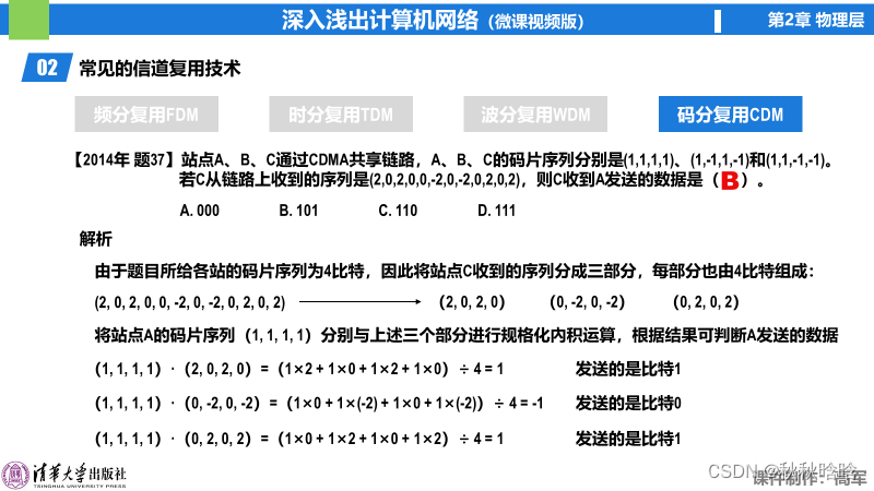 【《深入浅出计算机网络》学习笔记】第2章 物理层