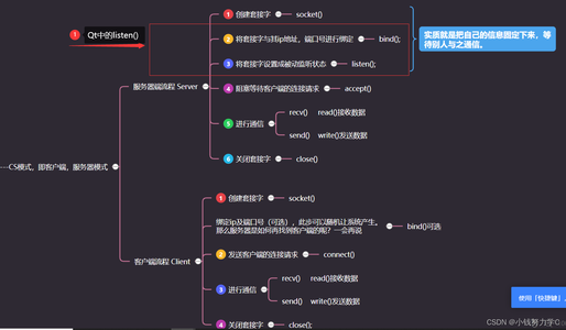 QT实现TCP通信（服务器与客户端搭建）_qtcpserver