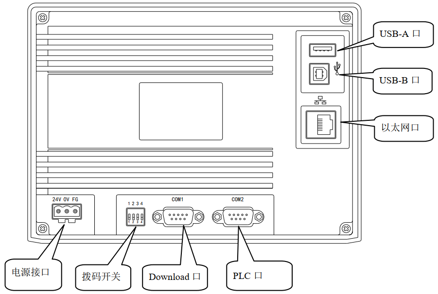 信捷触摸屏通讯示例1