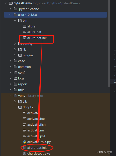 python 虚拟环境调用allure报错：FileNotFoundError: [WinError 2] 系统找不到指定的文件
