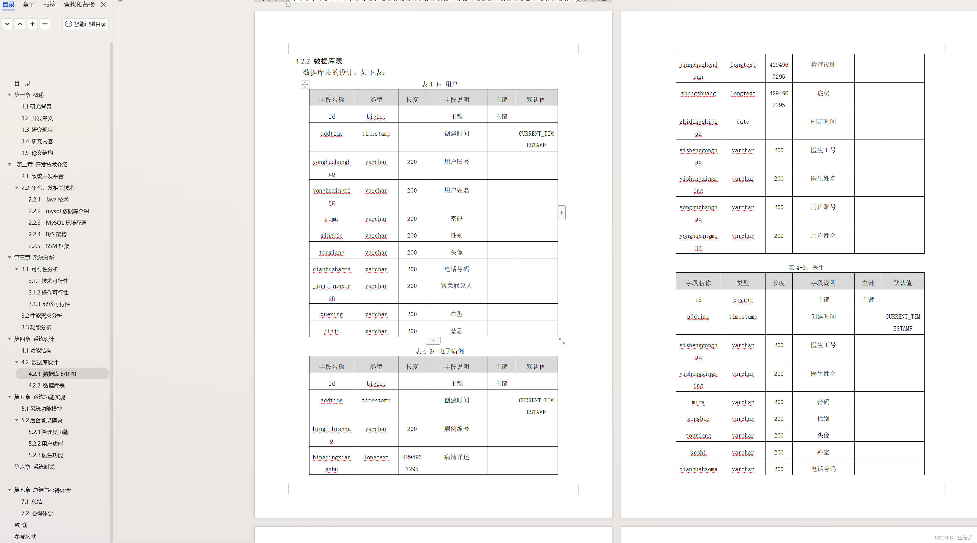 计算机毕业设计 基于SSM+Vue的医院门诊互联电子病历管理信息系统的设计与实现 Java实战项目 附源码+文档+视频讲解