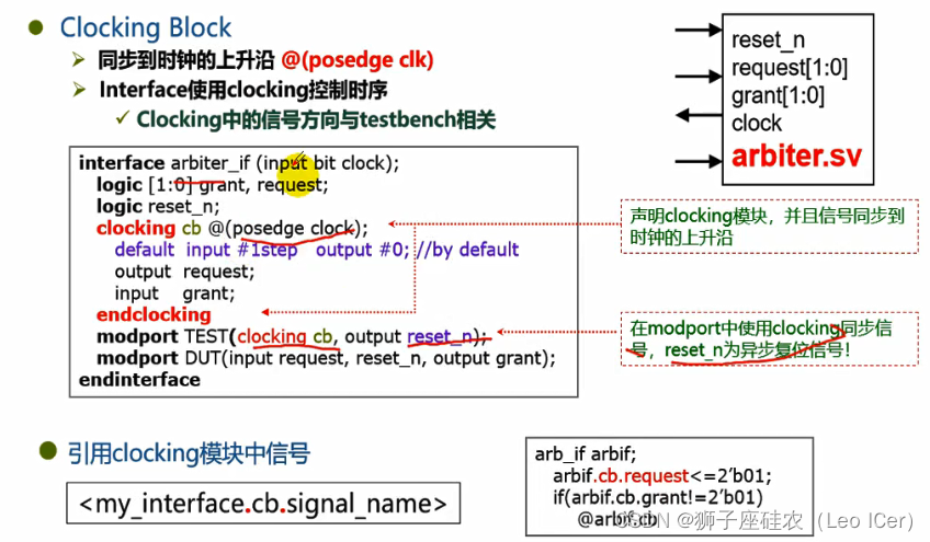 验证systemVerilog中激励的时序（clocking）