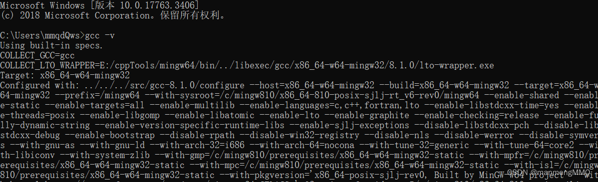 Configure the version number corresponding to the correct result