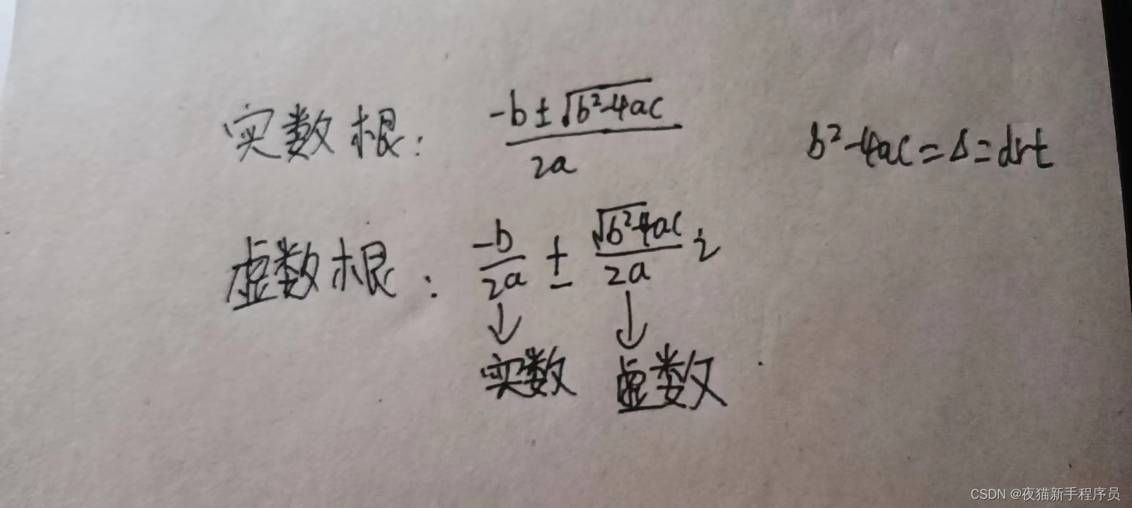 实验3-11 求一元二次方程的根-CSDN博客