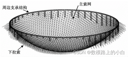 图2  整体索网结构