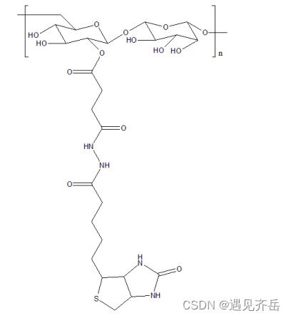 葡聚糖-生物素,Dextran-Biotin|生物素,硅烷,丙烯酸酯,硫辛酸,甲苯磺酸酯,氨甲基,硝基苯碳酸盐修饰葡聚糖