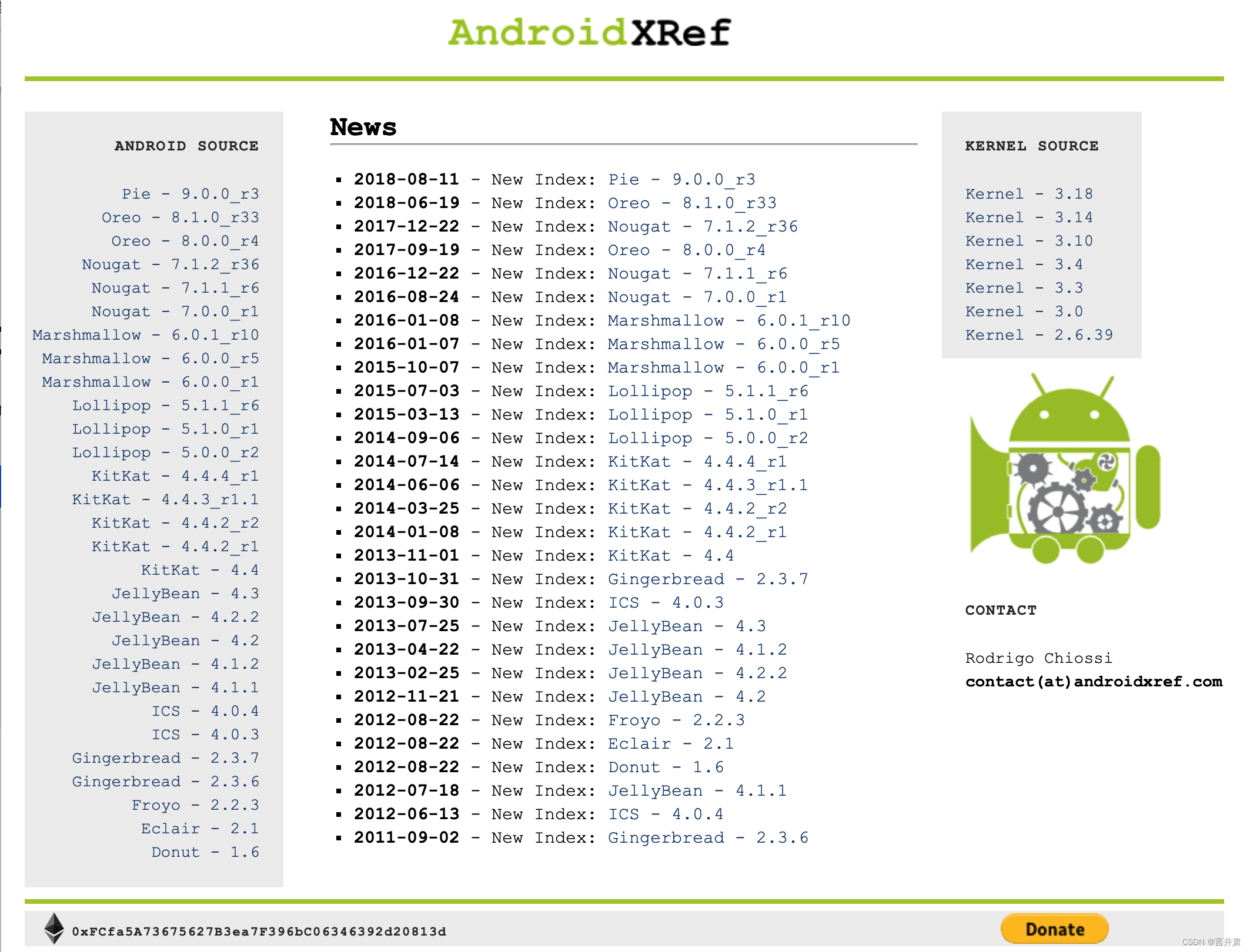 推荐六种查看Android系统源码的网址