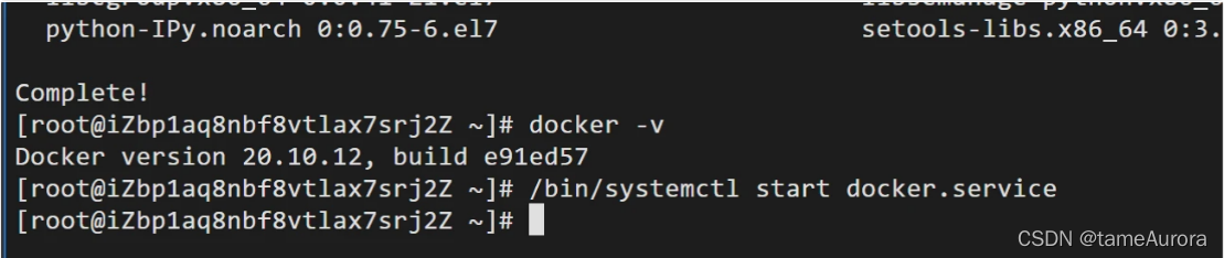 Docker-Installation und -Start