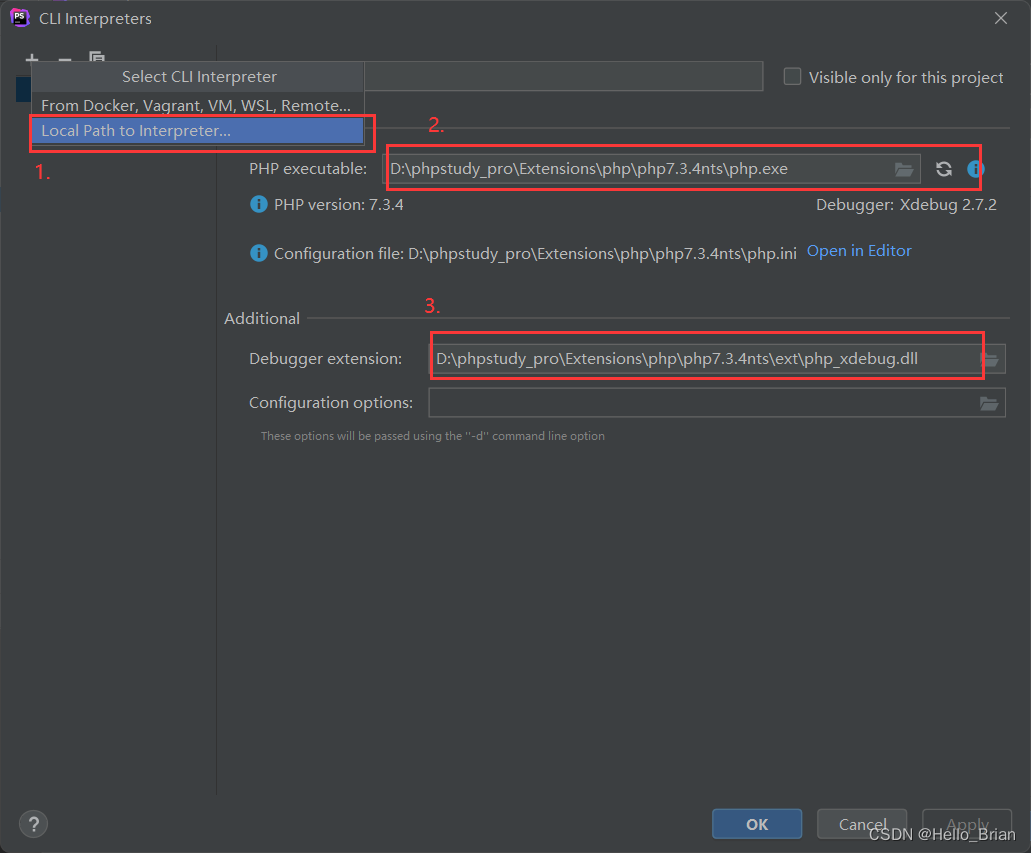 xdebug phpstorm url