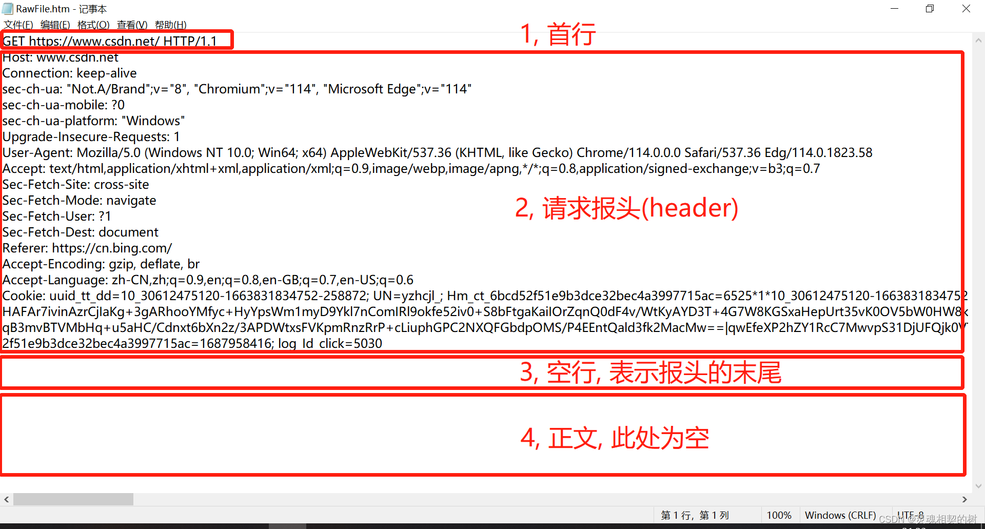 计网复习07-应用层之HTTP报文格式-代码段小站