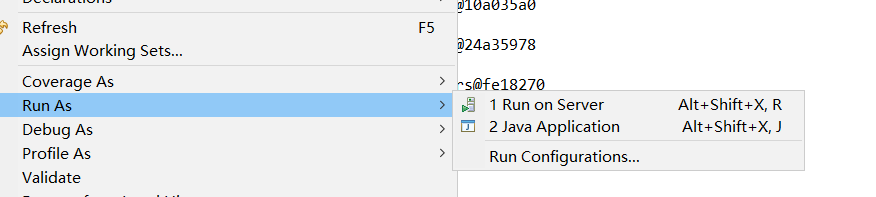 解决Run As里面没有Java Application的方法_run as没有java application-CSDN博客