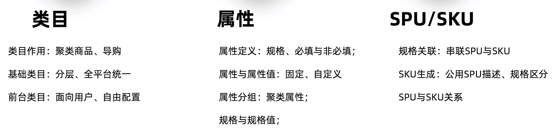 提高认知：从类目-属性说起，全方位解构商品题】