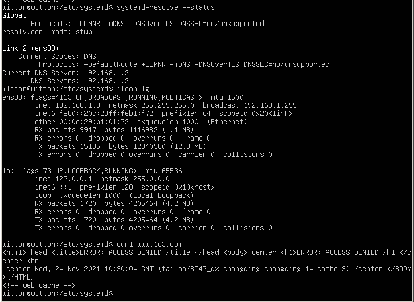 Set the linux system static IP address - Programmer Sought