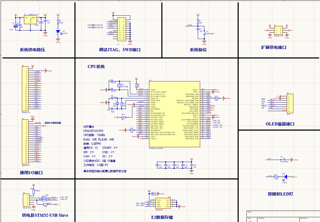 使用altiumdesigner软件绘制stm32的电路原理图