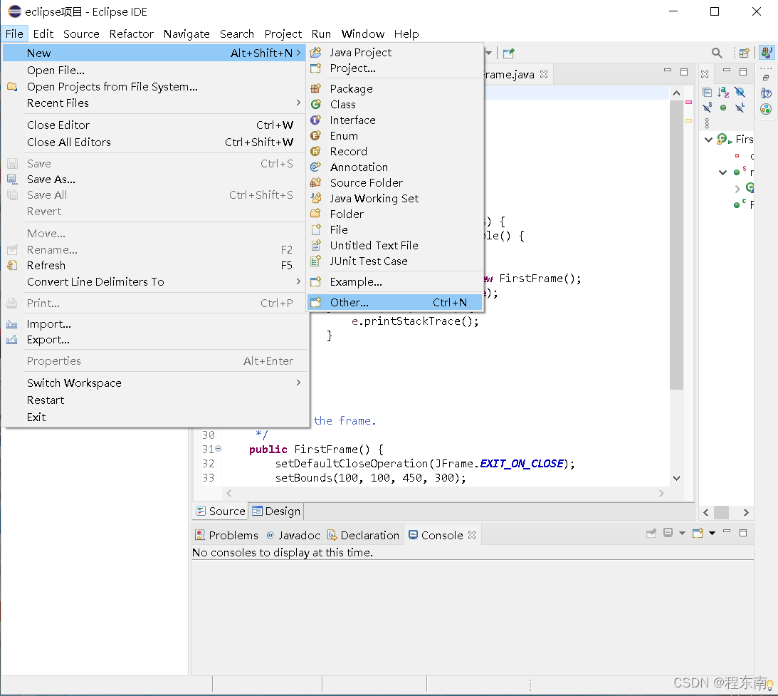 eclipse安装可视化swing设计界面(windowbuilder)_eclipse可视化界面设计-CSDN博客