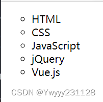 HTML---列表_html列表-CSDN博客