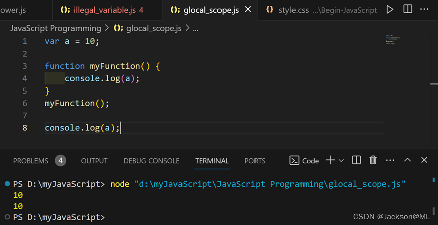 JavaScript编程基础 – 关键字Let, Const和Var的区别_javascript let关键字-CSDN博客