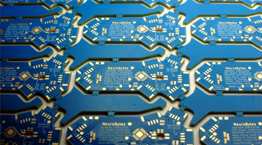 ▲ 图1.1 生产PCB拼接板