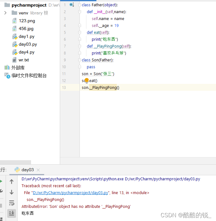 python3 获取类的私有属性 - CSDN