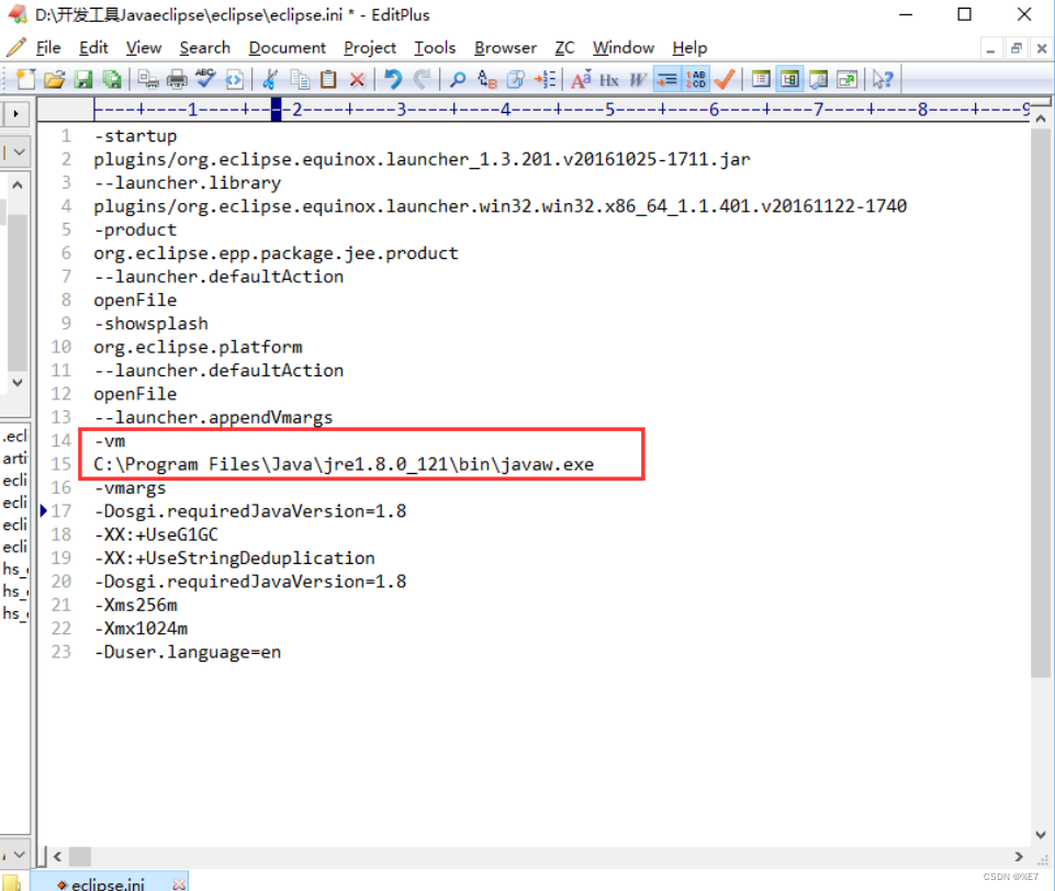 Eclipse内更改项目的jdk版本_ecplise修改jdk版本-CSDN博客