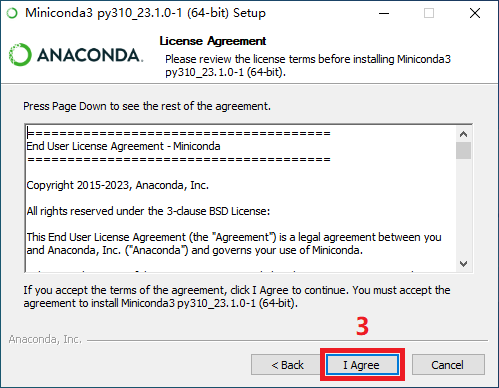Miniconda安装步骤3