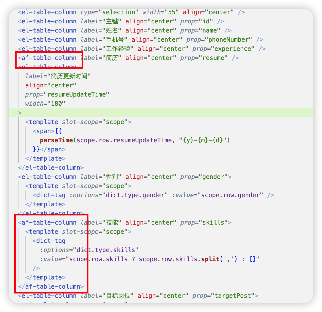 vue Element UI table表格根据内容长度自适应列宽（af-table-column解决）