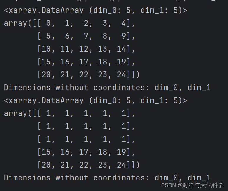 【python程序】把小于10的数值都变成1